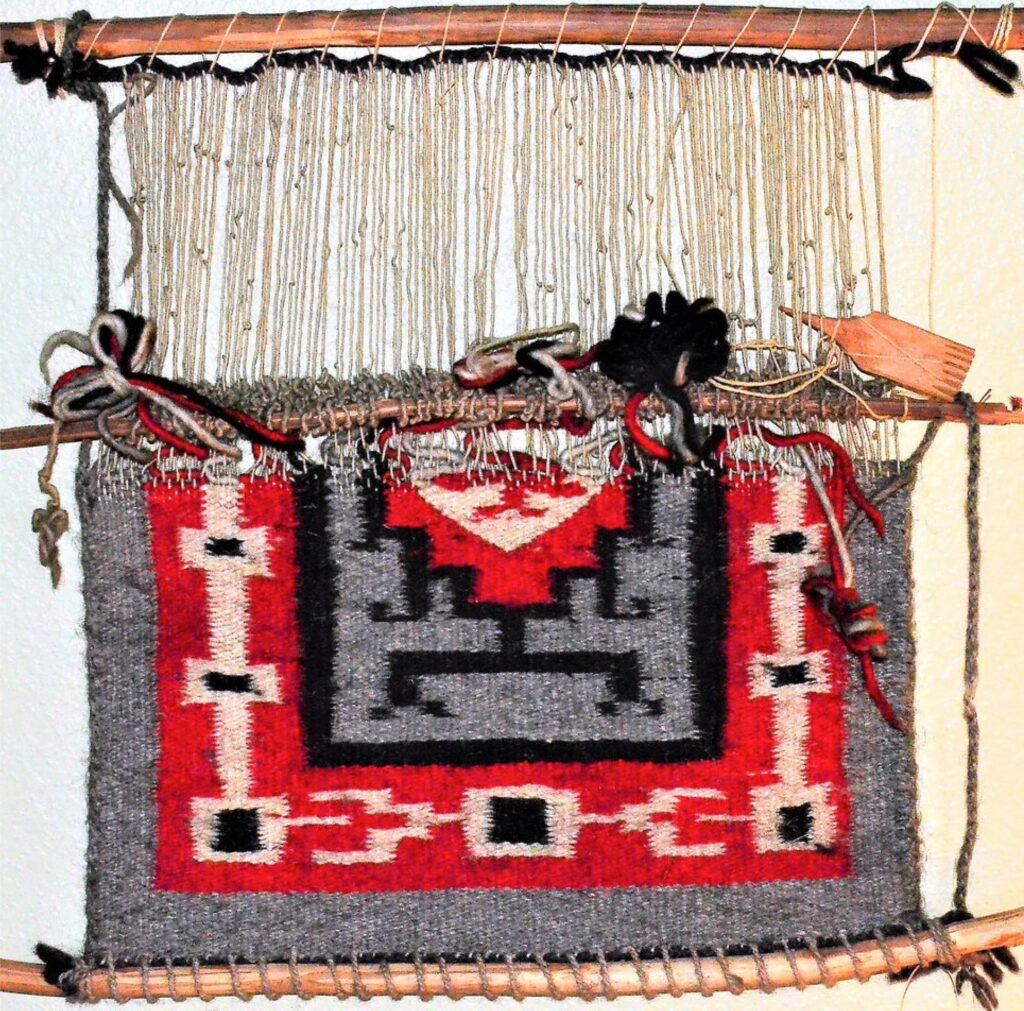 WEAVERS SAMPLE IN COLLECTION PLATE XXV